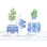 Lindiwe French Chinoiserie Vases I - Impression sur toile tendue
