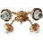 10'' 4 - Light LED Light Fitter-16518495-16518500