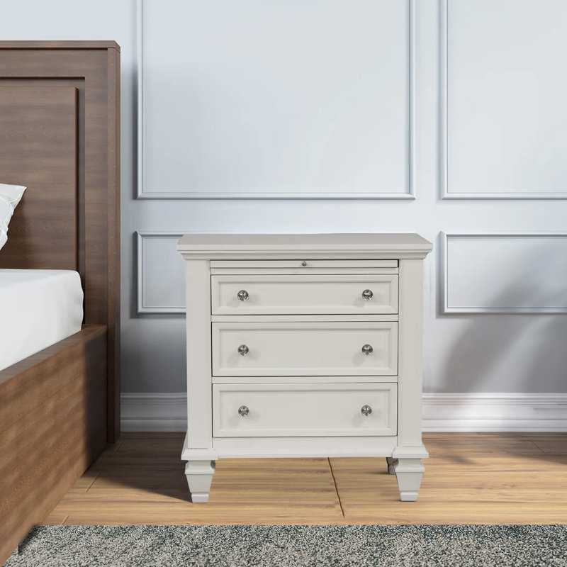 29'' W Nightstand, White