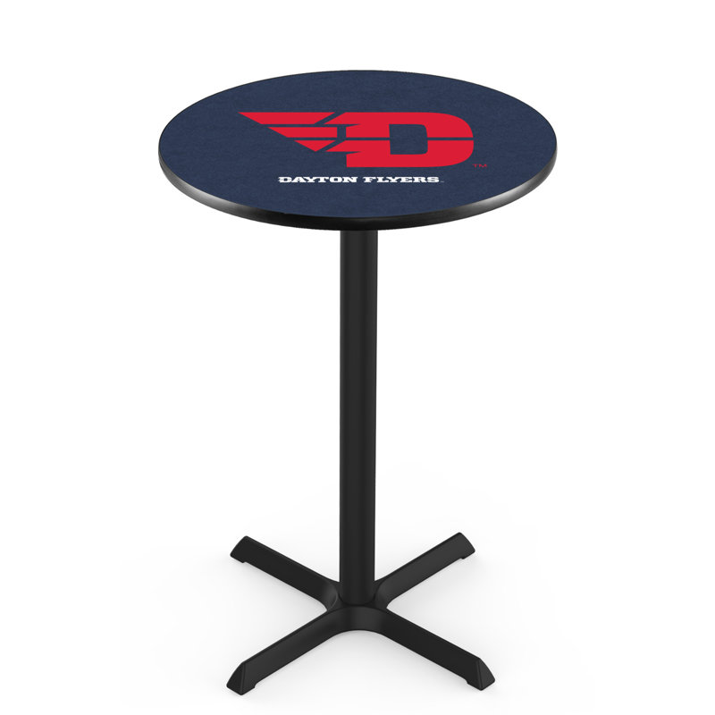 Round Metal Base Dining Table, University of Dayton