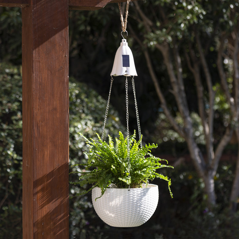 Jardinière suspendue Justice, Blanc
