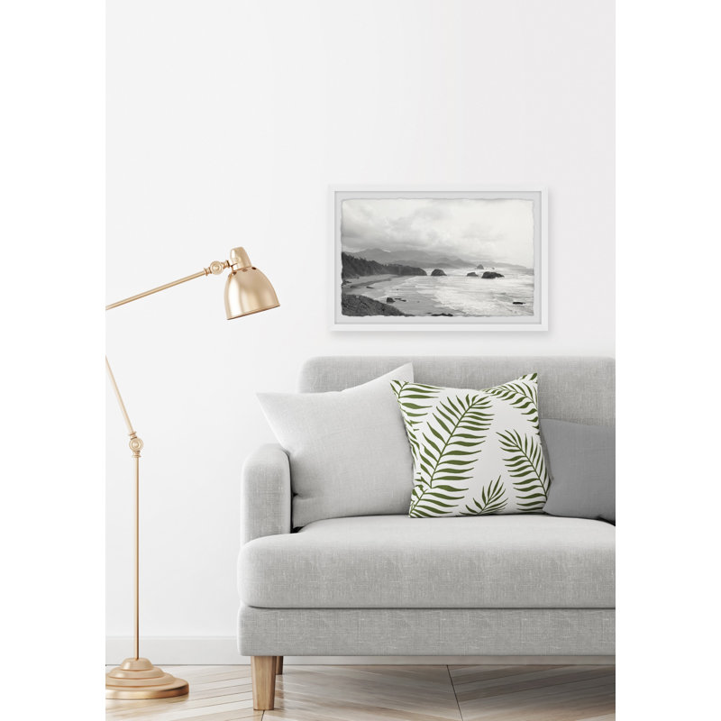 Wide Beach by Marmont Hill - Single Picture Frame Painting, 61cm H x 91cm W