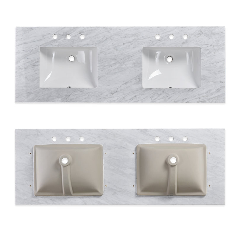 Dessus de meuble-lavabo 60 po