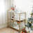 Gregoriana Mirror Bar Serving Cart-788597541