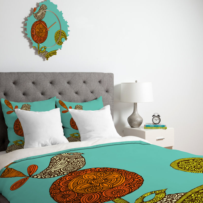 Valentina Ramos Traditional Polyester Paisley Duvet Cover, Twin Duvet Cover, Luxe