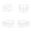 Eloisa Wicker 11 - Person Patio Conversation Sets with Cushions-2142278110