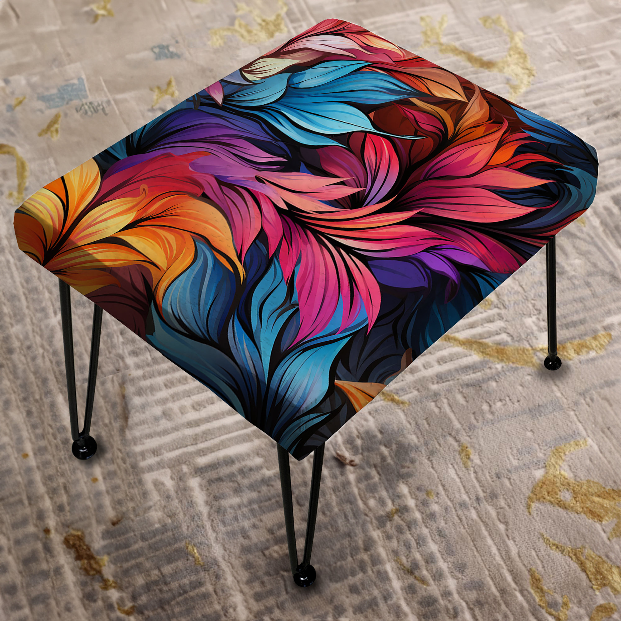 Design Art Tropical Mirage Vi Tropical Pattern - Tropical Rectangle ...