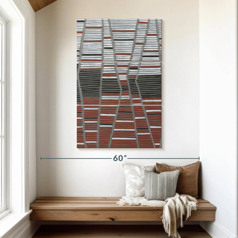 Avery Recursion I, 50" H x 32" W