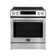 Espresso Donatello 30" Induction Range Slide-in, 4 Elements, 5.0 cu. ft. True Convection Oven