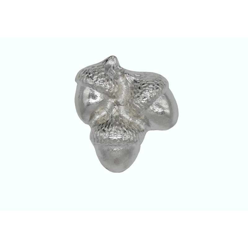 Poignée fantaisie surdimensionnée de 1 3/4 po, Nickel