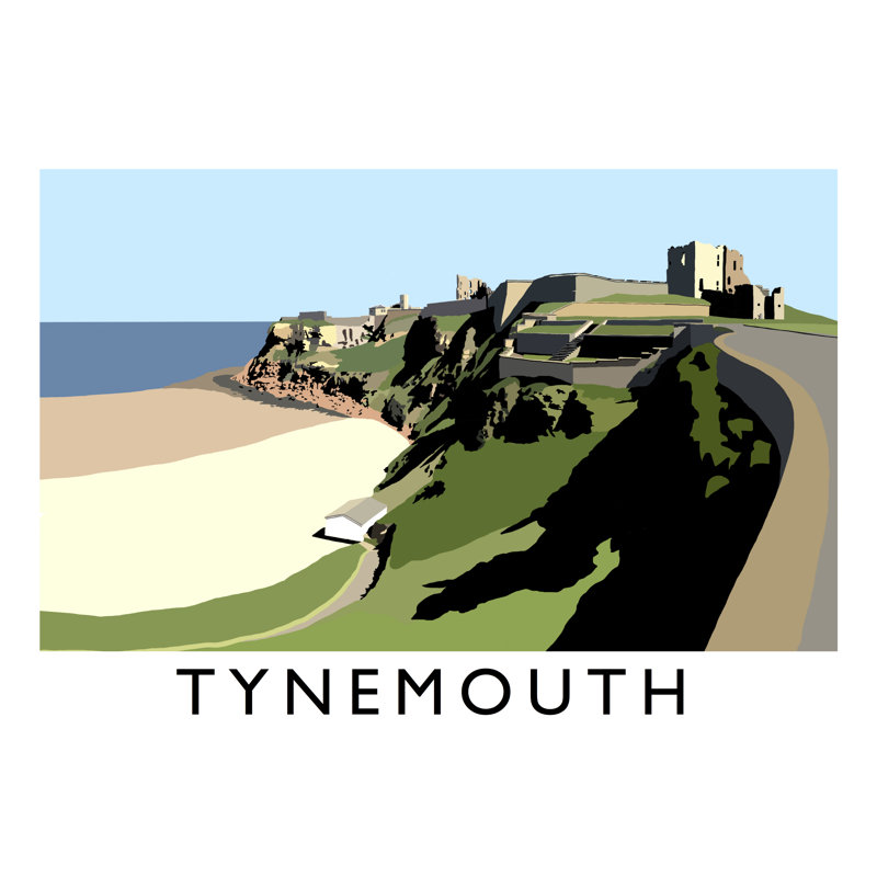 'Tynemouth' by Richard O'Neil - Print, No Frame, 30 cm H x 40 cm W x 1 cm D