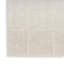 Tapis géométrique en polyester / ivoire tissé à la machine Avishek-1272260203