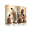 2 Piece Wrapped Canvas Print