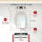 Brushed Gold Bathroom Medicine Cabinet With Mirror - Stainless Steel Frame, Adjustable Shelves, Recessed Or Surface Mount, Rounded Rectangular Design For Modern Decor-274613563