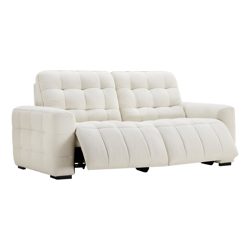 85.8'' Chenille Upholstered Power Reclining Sofa