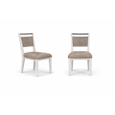 Marielle Molewski Rope Backed Dining Chair, Toffee by Ebern Designs