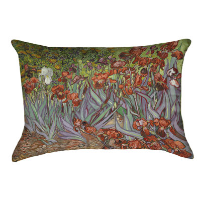 Coussin lombaire intérieur / extérieur Vincent Van Gogh Irises