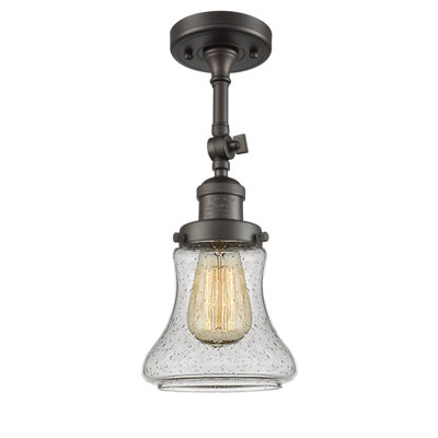 Edda Glass Semi Flush Mount
