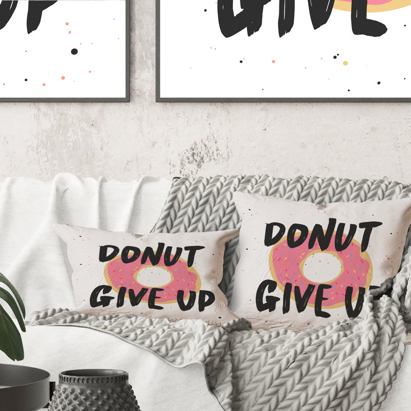 Coussin Donut, 16 po x 16 po