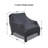 Arikka Eucalyptus Outdoor Lounge Chair Covers