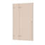 Porte de douche réversible pivotante en or brossé 45,6 "à 46" x 79 "avec verre teinté Drew Drew-125041201