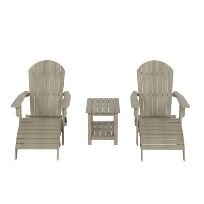 Arrlo Foldable Outdoor Adirondack Chair