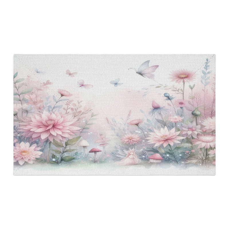 Tapis tressé Secret Bloom, Rectangulaire 3 pi x 5 pi