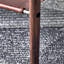 Table basse en bois massif de style rétro minimaliste