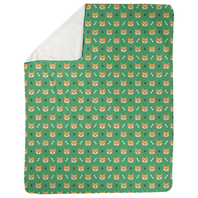 Couverture polaire Katelyn Elizabeth Shiba Inu