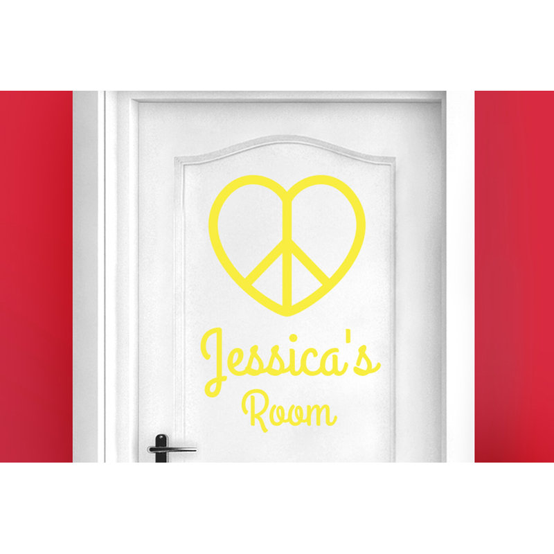 Wall Decal, Bright Yellow