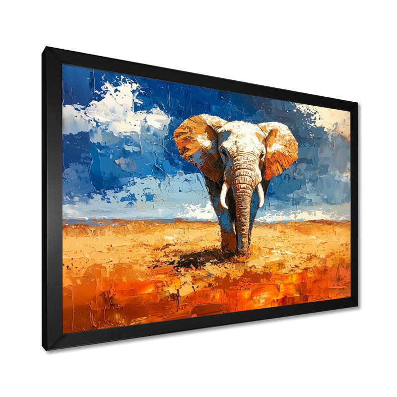 Hakes - Animals Wall Art, Reproduction encadrée d'une seule photo, Noir, H 12 po x l 20 po