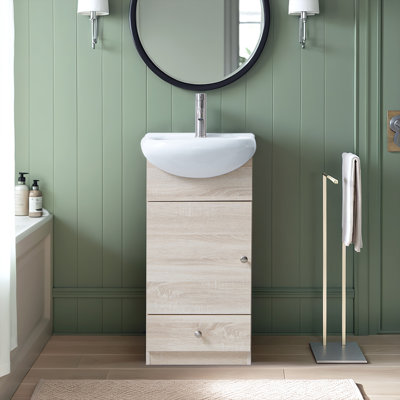 Ensemble de meuble-lavabo simple 18 po Danube
