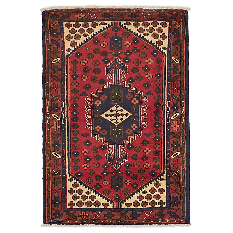 Tapis rouge Andelz 3 pi 3 po x 4 pi 11 po