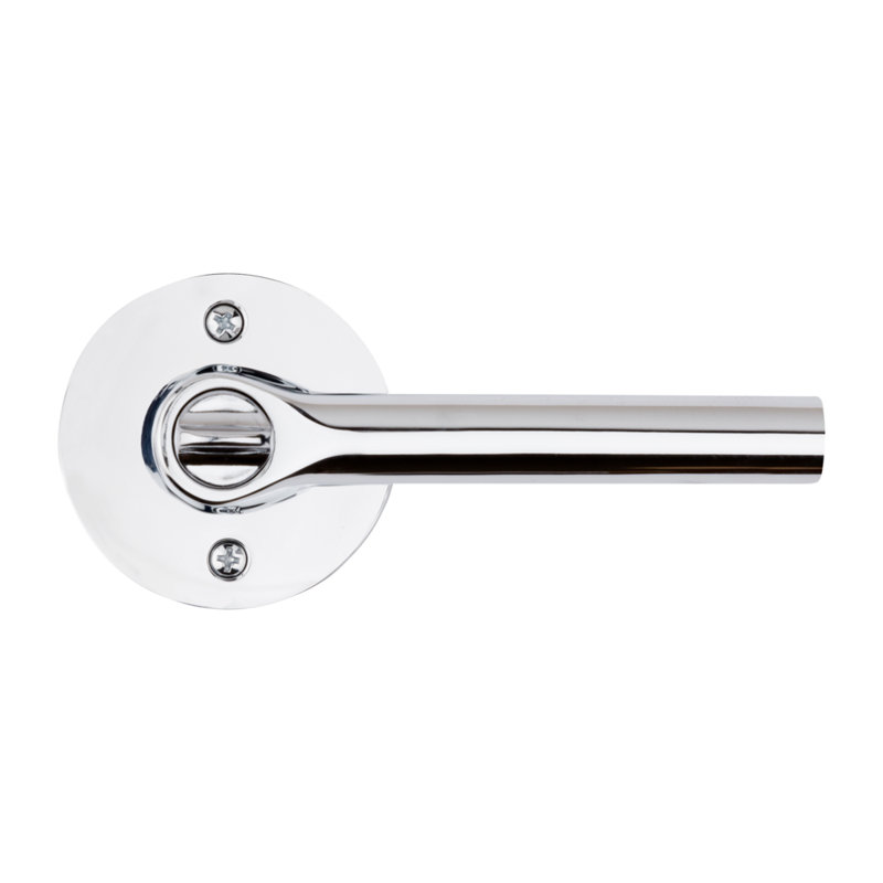 Polished Chrome Entry Door Lever