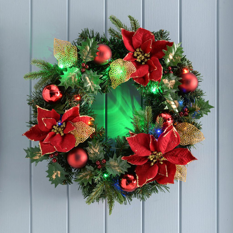 Lighted 60cm Wreath