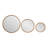 Three-Piece Round Mirror Set
