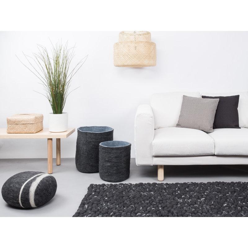 Geometric Hand Woven Area Rug, Rectangle 120 x 170cm
