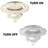 Mityu Acrylic LED Flush Mount