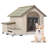 Martell Solid Wood Dog House