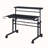 Techni Mobili Adjustable Metal Base Computer Desk-111986960