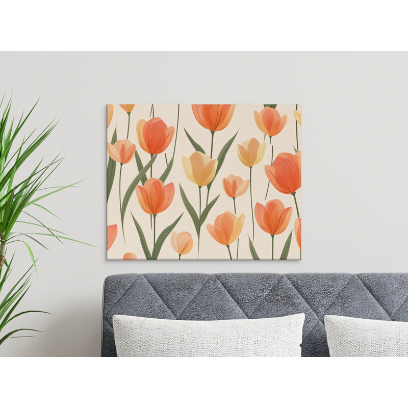 Schiffer Wrapped Canvas Print Set, 48x36