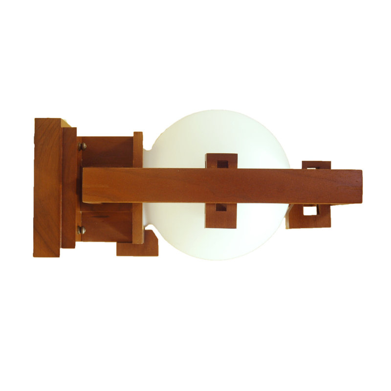 Robie 1 - Light Flush Mounted Sconce, Cherry