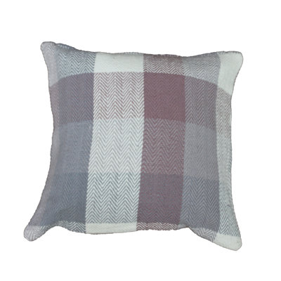 Coussin décoratif à carreaux