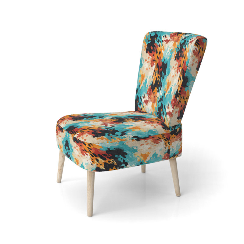 Chaise d'appoint rembourrée Art