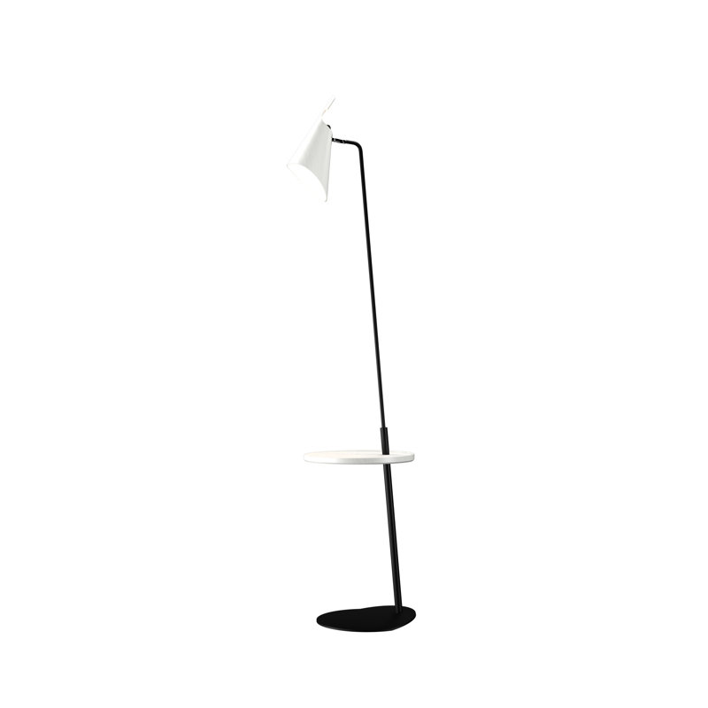 Balance Task Floor Lamp, Organic White