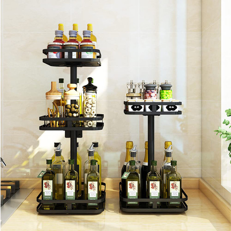 Vallelunga Free-Standing Stainless Steel Spice Rack