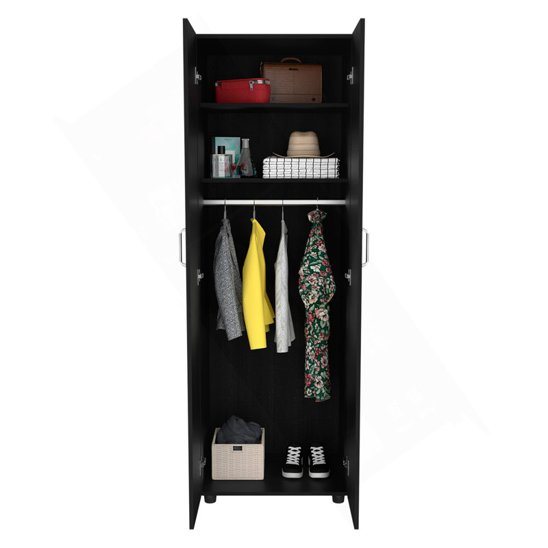 Armoire Glasgow, une armoire, deux tablettes
