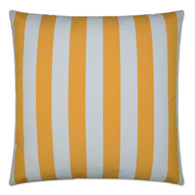 Cafe Stripe Square Indoor/Outdoor Pillow Cover & Insert