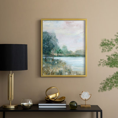 Blue Hour Framed Print - Solid Wood