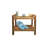 Earthy Teak Classic Teak Shower Bench-25158384